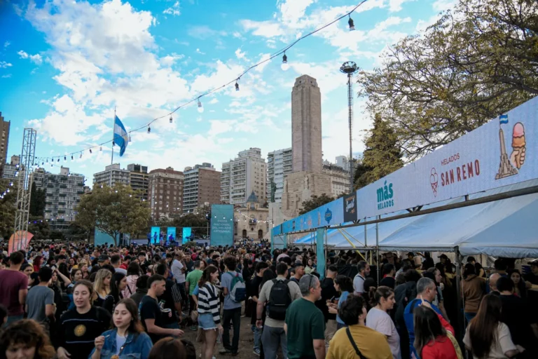 Fiesta Nacional del Helado: se vendieron más de tres toneladas