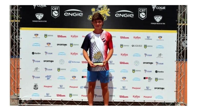 Tenis: Paniagua y Pagani mostraron su talento y se subieron a lo más alto de podio