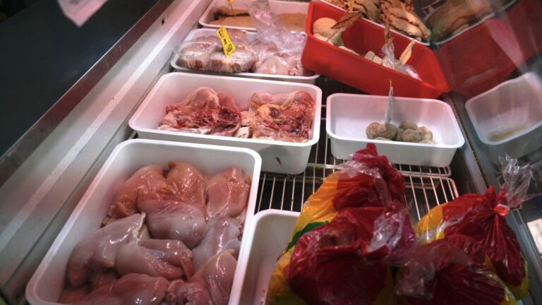Gráfico comparativo de consumo de carnes en la ciudad de Rosario, Santa Fe
