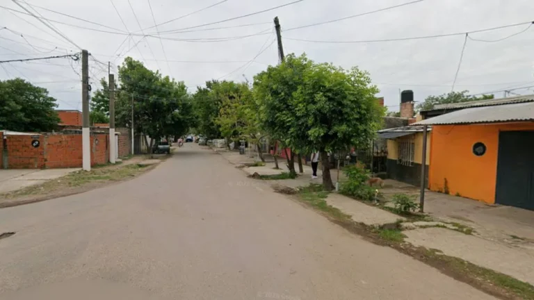 Zona residencial del barrio Triángulo y Moderno en la ciudad de Santa Fe