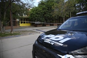 Exterior de la Escuela Mariano Moreno en San Cristóbal