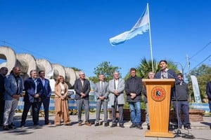 Maximiliano Pullaro en la apertura de TodoLáctea 2026 en San Francisco
