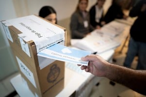 Senado nacional durante la reunión de comisión de reforma electoral