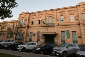 Hospital Cullen de Santa Fe, donde está internado el taxista Eduardo Villanueva