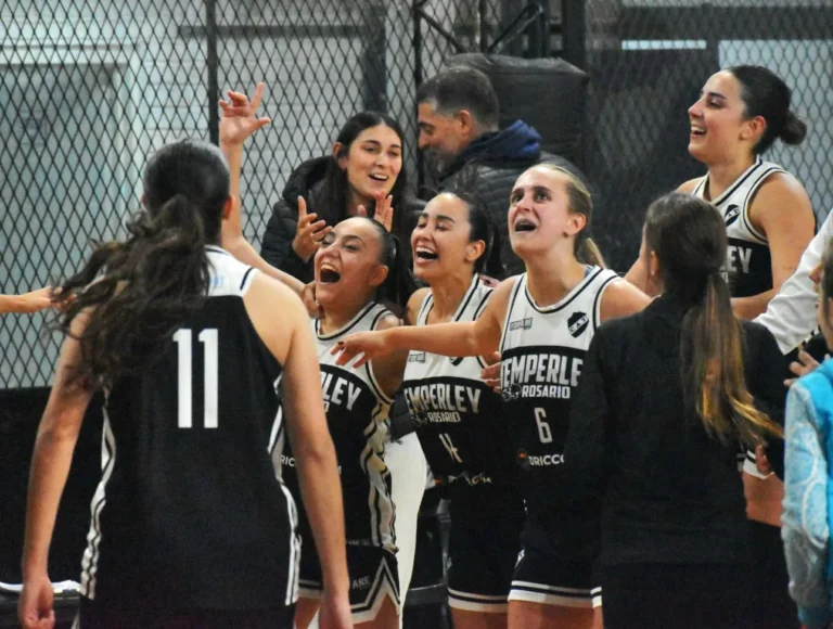 Partido de básquet femenino de la Rosarina